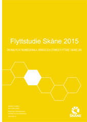 Omslag till Flyttstudie Skåne 2015