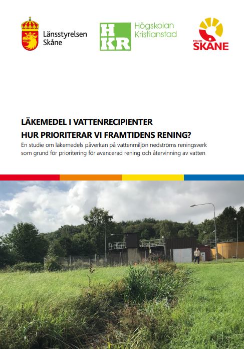Vattenanalyser vid sju reningsverk i Skåne visar på betydande utsläpp av läkemedel.