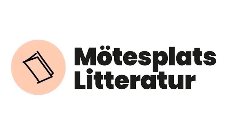 Logga med text där det står Mötesplats Litteratur