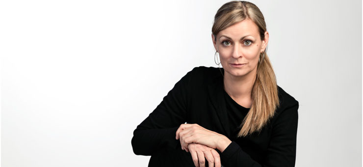 Sofia Söderberg, dirigent, kompositör och arrangör från Lund är Region Skånes kulturpristagare 2018. Foto: Christiaan Dirkesen 
