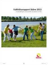 Omslag Folkhälsorapport Skåne 2013