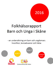 Folkhälsoenkät Barn och Unga i Skåne 2016 har genomförts bland skolelever i årskurs 6, årskurs 9 och gymnasiets årskurs 2 i alla Skånes 33 kommuner. 