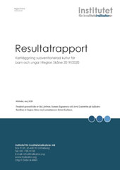Rapport: Kartläggning subventionerad kultur för barn och unga i Region Skåne 2019/2020
