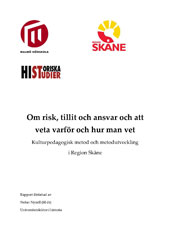 Rapport: Kulturpedagogisk metod och metodutveckling i Region Skåne