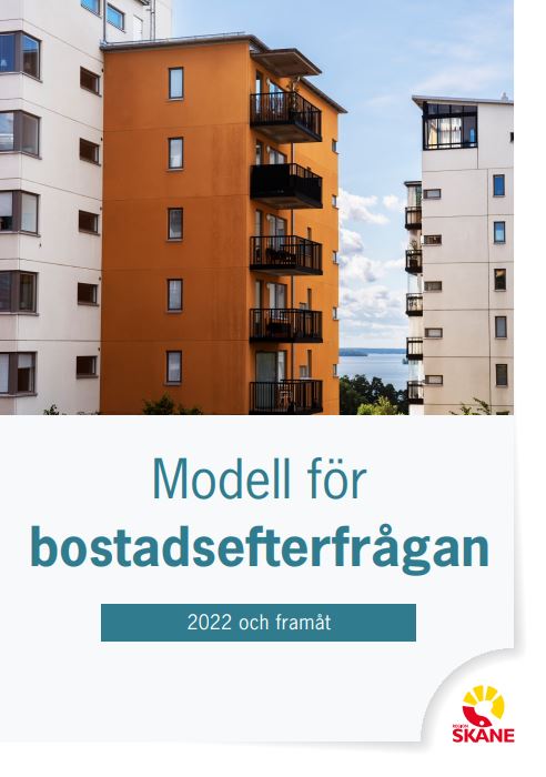 Modell för bostadsefterfrågan i Skåne har tagit fram i samarbete med Sveriges Byggindustrier Syd. 