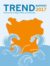 Omslaget till Trendrapport 2017 - Kortversion av Region Skånes omvärldsanalys