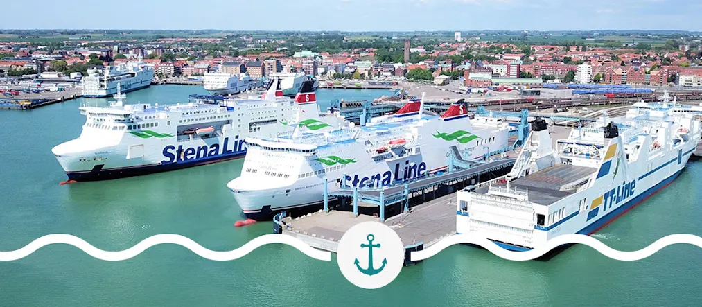Båtar i Trelleborgs hamn