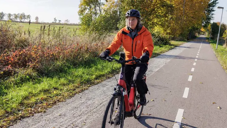 Supercykelvägen underlättar pendlingen.