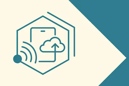 Illustration med wifimoln.